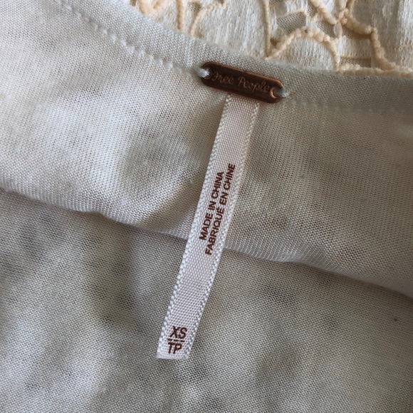 Free People Lace Skater Dress WORN ONCE - Picture 4 of 4